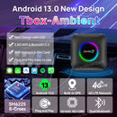 2025款CarlinKit CarPlay AI Box 安卓13.0 QCM6225 八核 安卓自动无线CarPlay适配器 2.4+5G GPS 64G 128G FOTA升级