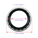 Air conditioning sealing gasket,V5 AVEO gasket,10pieces Air conditioner expansion valve gasket, washer seal