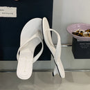 SUOJIALUN 2025 Summer New Brand Women Slipper Fashion Narrow Band Slip On Flip Flop Shoes Square Low Heel Outdoor Sandals