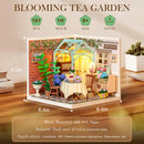 ROBOTIME DIY Miniature House Kit, Dollhouse Model Building Craft Kit Birthday Creative Gifts for Adults & Kids