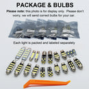 ZITWO LED Interior Dome Map Reading Trunk Light Bulb Kit For Peugeot Partner MK1 MK2 MK3 I II III 1996- 2018 2019 2020 2021 2022