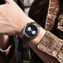 PAGANI DESIGN Men's Watches Luxury Quartz Wrist Watch For Men AR Sapphire Speed Chronograph Retro Dial Clock Reloj Hombre 2023