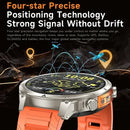 The Milestone Recon | 1.7'' HD GPS Military Smartwatch with Flashlight