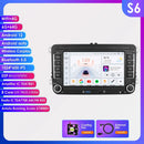 适用于大众POLO GOLF 5 6 Plus PASSAT B6 JETTA TIGUAN TOURAN SHARAN SCIROCCO CADDY 西雅特 Carplay 音频立体声 GPS 的安卓14车载收音机