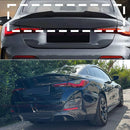 适用于21-24款宝马4系G26 Gran Coupe i4 4门PSM款亮黑后扰流板