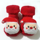 Kids Christmas Socks Children's Socks Girls Boys Non-slip Print Cotton Toddler Baby Socks Newborns Infant Short Socks Clothing