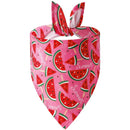 The Orchard | Fruit-Floral Adjustable Dog Bandana for Small, Medium & Large Breeds