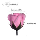 50pcs Diameter 4.5cm Cheap Soap Rose Head beauty Wedding Valentine's Day Gift Wedding Bouquet Home Decoration Hand Flower Art