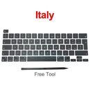 New Laptop A2338 Keycap Keys key Cap Keyboard Russian RU US UK French Spain Germany Italy For Macbook Pro Retina 13" M1 M2