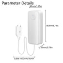涂鸦WiFi智能水浸传感器溢水探测器安防声光报警系统水灾漏水传感器远程监控