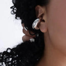Punk Non Piercing Stainless Steel Gold Color Chunky Ear Cuff Unisex Bold Statement Thick Cartilage Cuff Earrings Hot