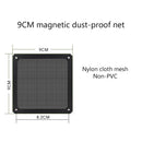 80mm 120mm 140mm PC Chassis Cooling Fan Dust Filter Soft Magnetic Nylon Frame Dustproof Mesh Cover PC Computer Chassis Net Guard