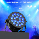 The Chroma Array | U'King 4-Piece 18x8W RGBW DMX512 LED Stage Par System