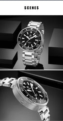 The Abyssal Sentinel | 200M Automatic Diver with Sapphire Crystal