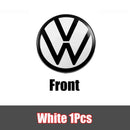 1/2Pcs Car Front Bonnet Grill Rear Trunk Emblem Logo Cover For Volkswagen VW Golf 6 Mk6 Golf 7 7.5 8 VARIANT Polo 2013-2023