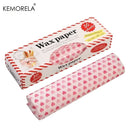 KEMORELA 50张/件蜡纸食品包装纸面包三明治汉堡食品级防油纸烘焙工具
