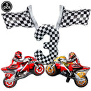 Dirt Bike Birthday Party Decorations for Boys Motorcycle  Party Supplies Motorcycle Balloon Banner Cake Toppers Hanging Decorati