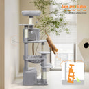 Large Cat Tree and Tower for Indoor Cats With Sisal-Covered Scratching Posts Spacious Hammock Padded Perches and Condos Cat Toys