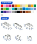 Gobricks 10PCS Parts Wedge, Plate 2 x 2 Left Compatible with 24307 pieces of children's toys Building Blocks Educatonal  Techni