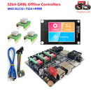 grbl 32位CNC扩展板控制器ESP32 WIFI MKS DLC32脱机控制面板TS24触摸屏，适用于激光打标机