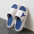 Fashion&Sport Men's Slippers PVC Soft Sole Non-slip Slides Casual Outdoor Beach Flip Flops Home Bathroom Couples Slippers New Sa