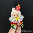 Labubu 配饰衣服 适用于 V1 V2 V3 V4 Labubu 圣诞鹿套装 Labubu 红色服装 圣诞时尚礼物
