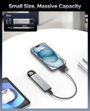 ORICO C10 1TB External SSD Up to 1050MB/S Hanging Hole Design Portable Solid State Drive Storage PSSD for Tablets Laptops C10