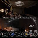Mini Projector Night Light 2-in-1 Galaxy Star Projector Lamp Adjustable Brightness Home Car Atmosphere Light Kids Gift
