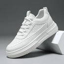 Fashion White Men Casual Sneakers Outdoor Platform Runing Shoes Breathable Mens Sport Shoes Light Walking Shoes Tennis Shoes