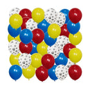 40pcs Mix 10'' Pets Dog Paw Latex Balloons Animal Theme Party Decor Kids Classic Toys Globos Helium Air Inflatable Balls Supply