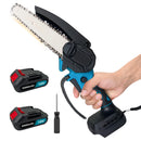 Cordless Chainsaw for Makita 18V Battery 6 inch Mini Portable Chainsaw 3000RPM for Tree/Branch/Wood Cutting