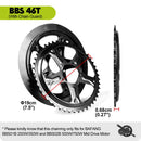 BAFANG Chainring 36T 42T 44T 46T 48T 52T Chainwheel For 8FUN BBS01 BBS01B BBS02 BBS02B 750W 500W 350W 250W Mid Motor Ebike Parts