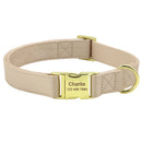 Personalized Dog ID Collar Cute Bowknot Pet Necklace Dog Buckle Collars With Bow Tie Flower Accessories For Small Large Dogs