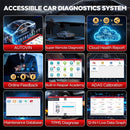LAUNCH X431 PRO3S+ V5.0 Car Diagnostic Tools Topology Map Bidirectional Coding DBScar VII VCI CAN FD DOIP Auto OBD OBD2 Scanner