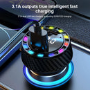 Bluetooth 5.3 FM Transmitter PD30W Car Wireless USB Fast Charger Auto Aux Radio Mp3 Player Music Hands Free Car Kit