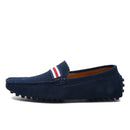 Suede Leather Men Shoes Casual Formal Man Loafers Handmade Moccasins Italian Breathable Slip on Male Boat Shoes Walking Footwear