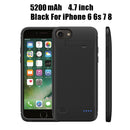 品证 6200毫安电池充电壳适用于iPhone 6 6S 7 8 Plus 充电壳适用于iPhone X XR Xs Max 便携式移动电源充电器