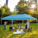 3 X 6m Waterproof Pop Up Gazebo Outdoor Pavilion Tents Four Sides 420D Oxford Cloth Rainproof Canopy Tent for Wedding