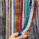 Bohemia  Acrylic Reading Glasses Chain Women Anti Slip Amber Leopard Color Sunglasses Chain Mask Strap Neck Lanyard Accessories