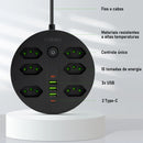 Extension, electrical extension, USB socket, outlet line filter, socket extension, coibeu, electric extension, USB socket