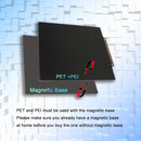 350/300/180/220/235/257/310mm PET PEY PEI PEO Plate Magnetic Steel Sheet pei For K1 Max Bambulab P1P Ender 3 Upgrade Voron Bed