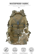 Tactical backpacks and emergency backpacks with modular loading systems, featuring reflective strips, suitable for daily use.