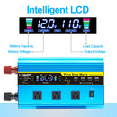 4000W Pure Sine Wave Inverter DC 12v/24v To AC 110v 60HZ Voltage Converter Car Solar Power Inverter