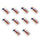 MOC City Building Blocks Character Accessories Mini Brick Audio Computer Brick Control Center Radar Keyboard Pattern Toy K037