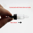 5/10Pcs Way Non-Return Check Valve Aquarium Air Pump Check Valve Plastic Fish Tank Air Line Tube Hose Pipe Accessories