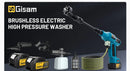The Cascade Nine | 250 Bar Cordless Pressure Washer Gun