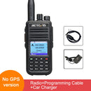 Retevis RT3S DMR数字对讲机业余无线电台对讲机专业业余双向无线电VHF UHF GPS APRS 5W