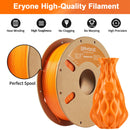 ERYONE PETG 线材 1kg 1.75mm ±0.03mm 卷轴 适用于 3D 打印机 FDM 可生物降解 高品质 新品上市 快速发货