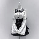 Harajuku Sweet Bow Black Plaid Dresses All-match Slim Fit Kawaii Lolita Dress for Women Autumn New Long Sleeve Vestidos De Mujer
