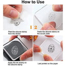 Easter Themed Silicone Clear Stamps Transparent Stamps for Birthday Valentine's Day Party Cards Making DIY Scrapbooking